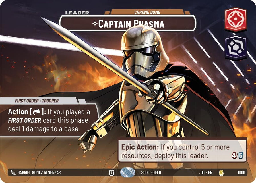 Captain Phasma - Chrome Dome (Showcase) (1006) (JTL)