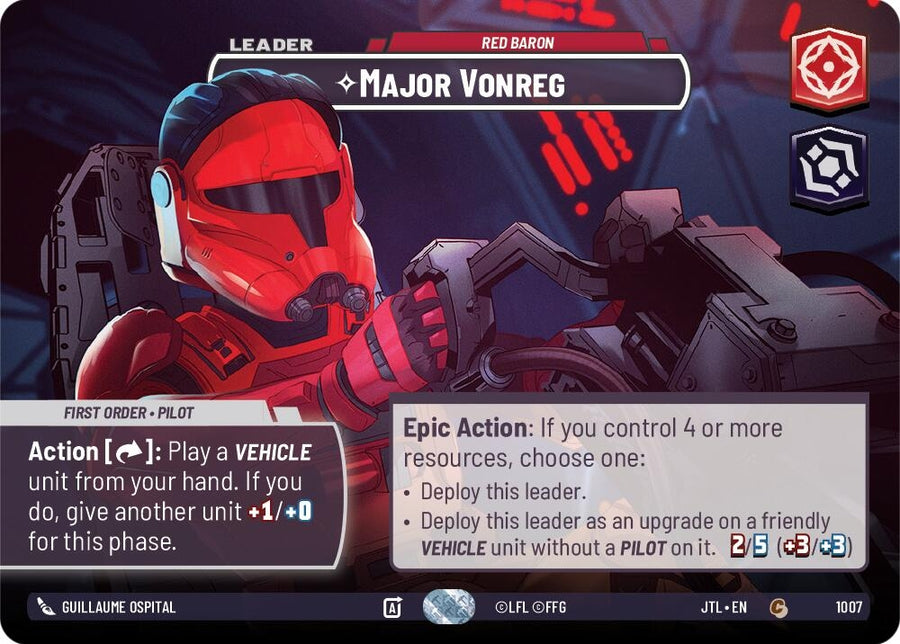 Major Vonreg - Red Baron (Showcase) (1007) (JTL)