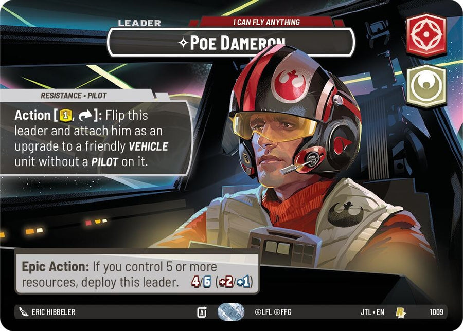 Poe Dameron - I Can Fly Anything (Showcase) (1009) (JTL)