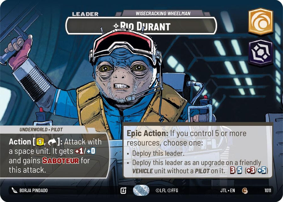 Rio Durant - Wisecrack Wheelman (Showcase) (1011) (JTL)