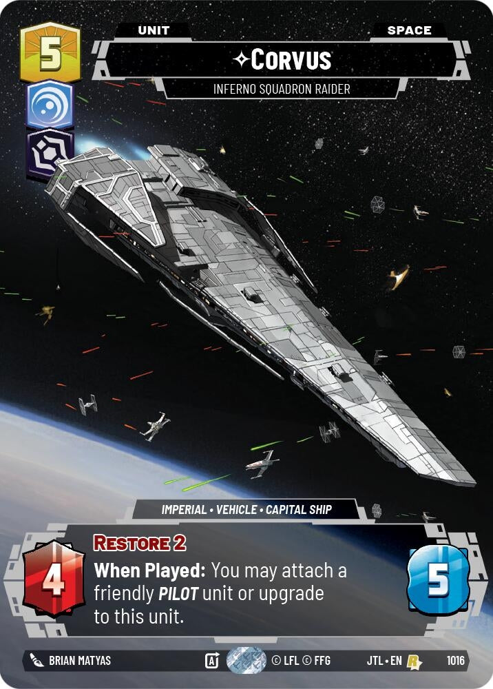 Corvus - Inferno Squadron Raider (Prestige) (1016) (JTL)