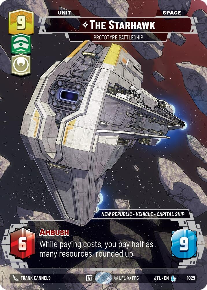 The Starhawk - Prototype Battleship (Prestige) (1029) (JTL)