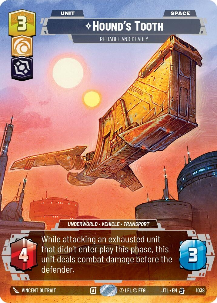Hound's Tooth - Reliable and Deadly (Prestige) (1038) (JTL)