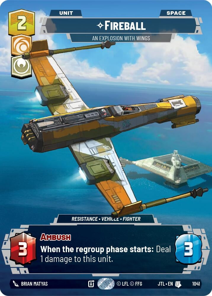 Fireball - An Explosion With Wings (Prestige) (1041) (JTL)