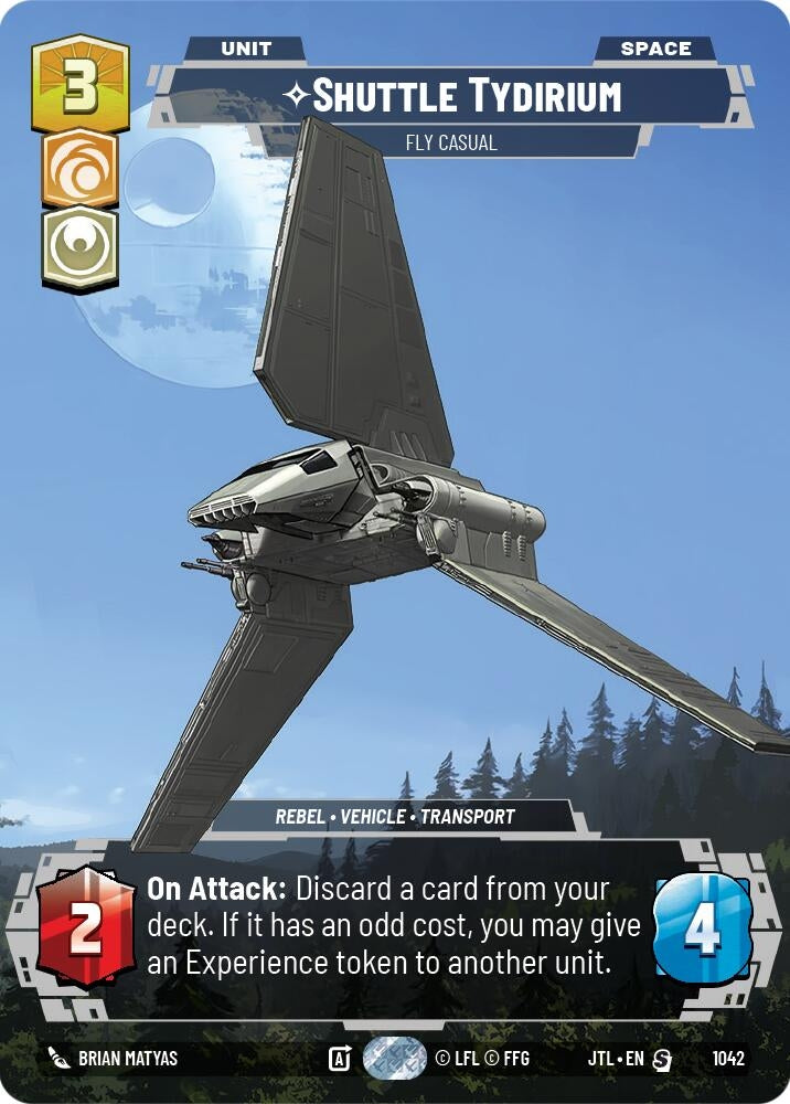 Shuttle Tydirium - Fly Casual (Prestige) (1042) (JTL)
