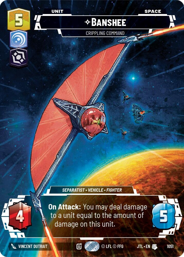 Banshee - Crippling Command (Prestige Foil) (1051) (JTL)