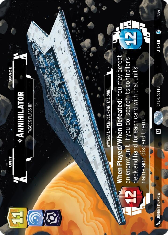 Annihilator - Tagge's Flagship (Prestige Foil) (1054) (JTL)