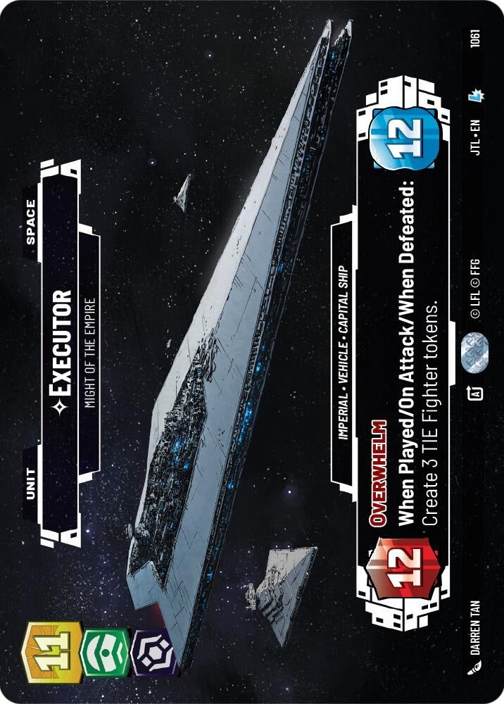 Executor - Might of the Empire (Prestige Foil) (1061) (JTL)