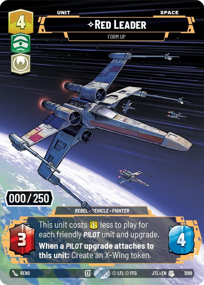 Red Leader - Form Up (Serialized) (1099) (JTL)