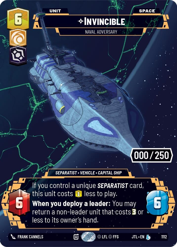 Invincible - Naval Adversary (Serialized) (1112) (JTL)