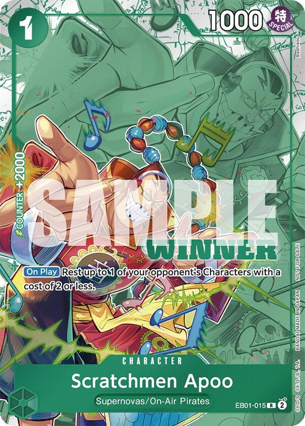 Scratchmen Apoo (Winner Pack 2025 Vol. 2) (EB01-015) (OP-PR)