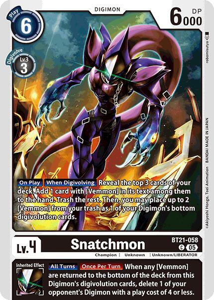 Snatchmon (BT21-058 C) (BT-21)