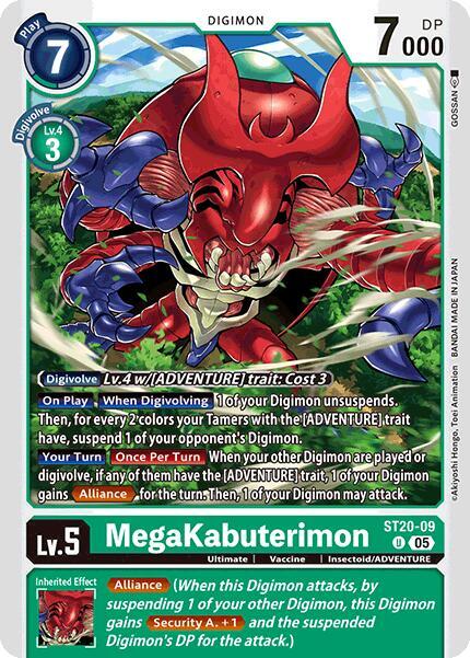 MegaKabuterimon (ST20-09 U) (ST-20)