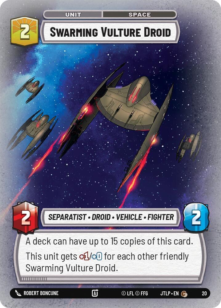 Swarming Vulture Droid (20) (JTL-WPP)