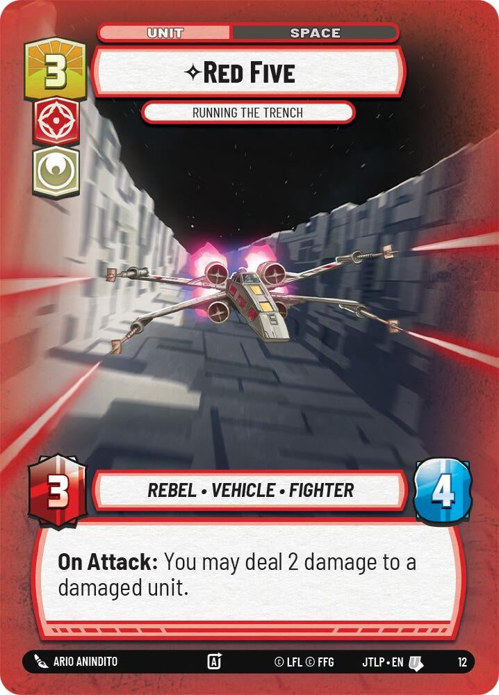 Red Five - Running the Trench (12) (JTL-WPP)
