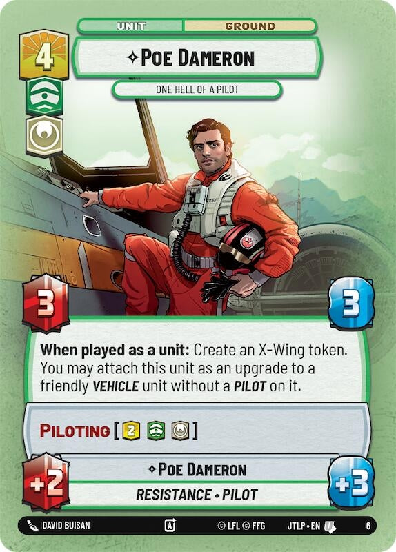 Poe Dameron - One Hell of a Pilot (6) (JTL-WPP)