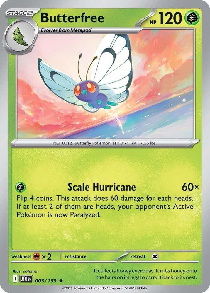 Butterfree (003/159) (JTG)