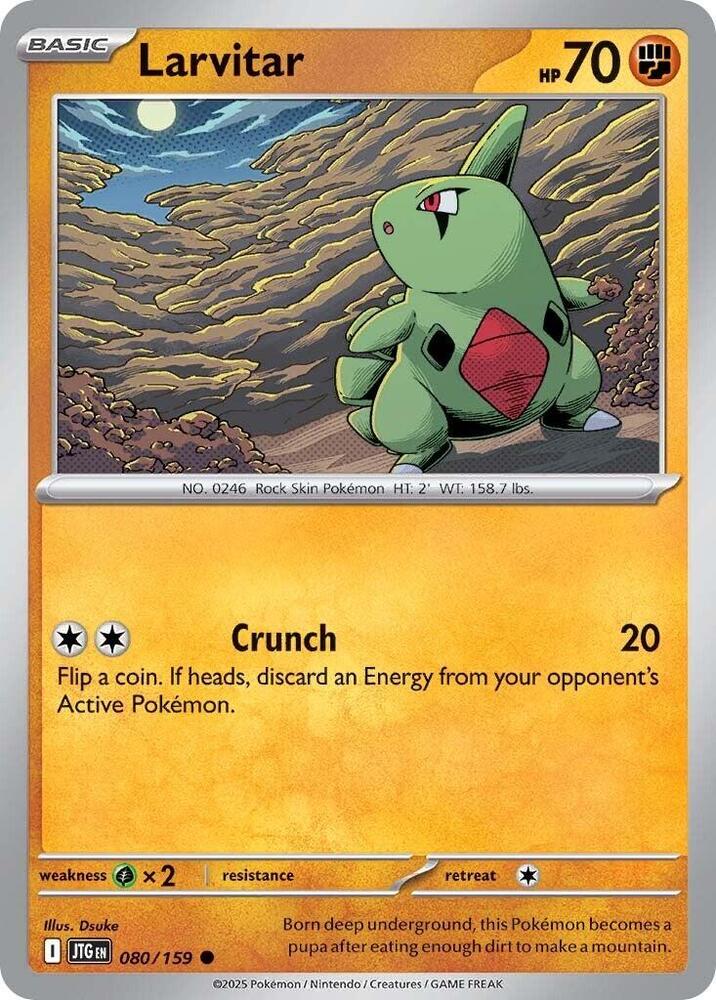 Larvitar (080/159) (JTG)