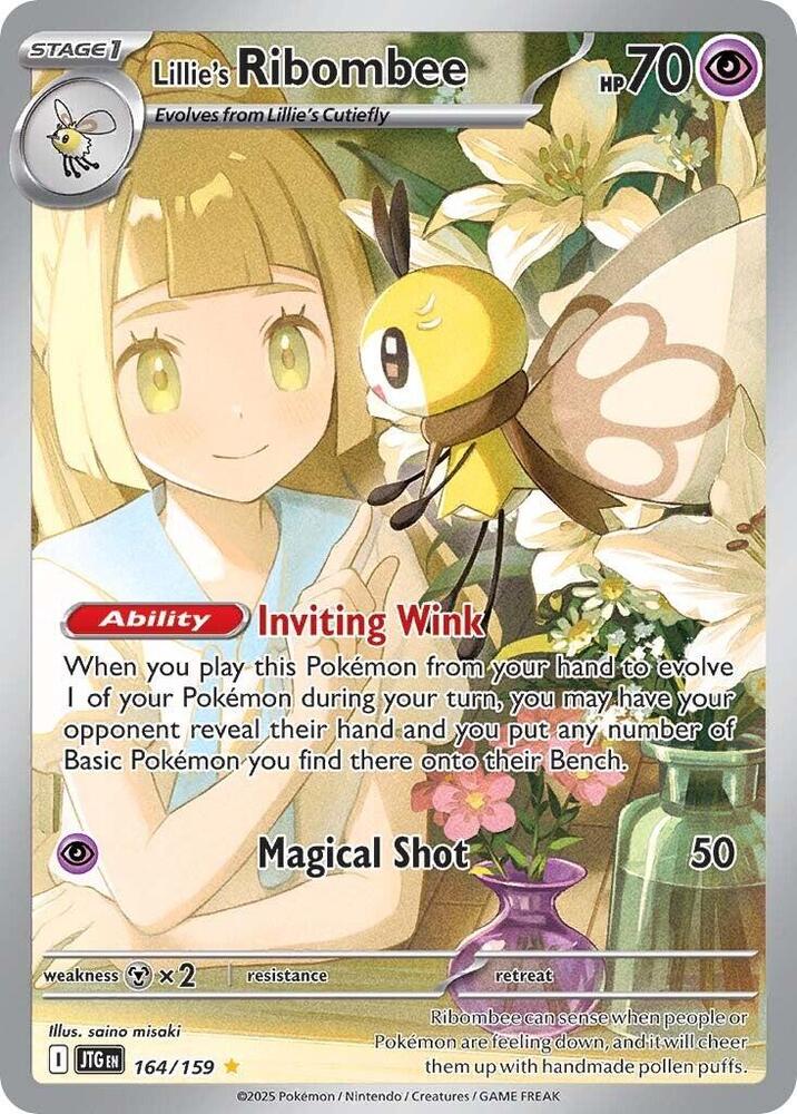 Lillie's Ribombee - 164/159 (164/159) (JTG)