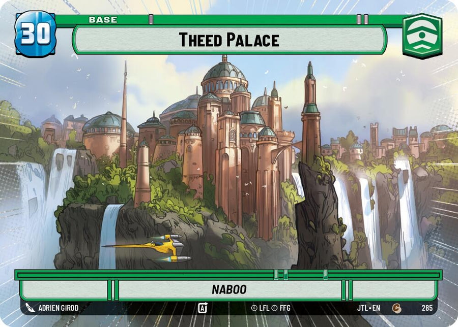 Theed Palace // X-Wing (Hyperspace) (285 // T06) (JTL)