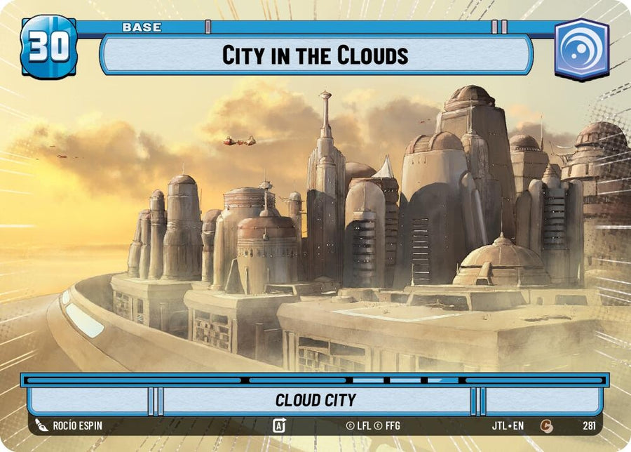 City in the Clouds // X-Wing (Hyperspace) (281 // T06) (JTL)
