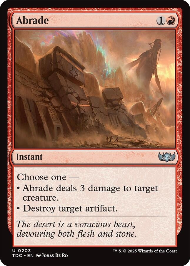 Abrade (203) (TDC)