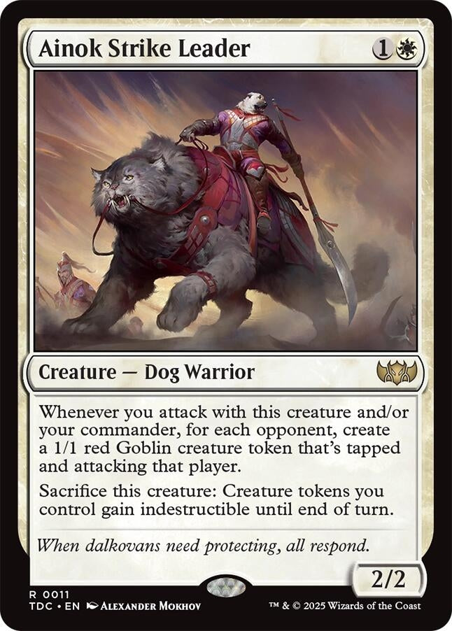 Ainok Strike Leader (11) (TDC)