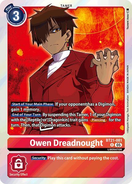 Owen Dreadnought (BT21-081 R) (BT-21)