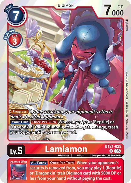 Lamiamon (BT21-025 R) (BT-21)