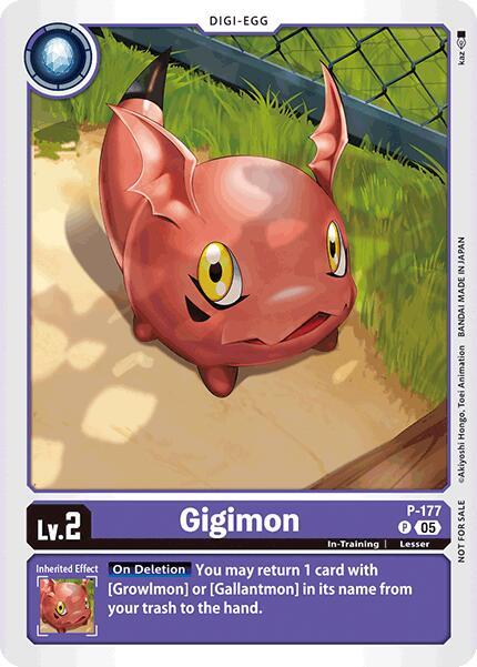 Gigimon (Store Tournament 2025 Vol.2 Participation Pack) (P-177 P) (D-PR)
