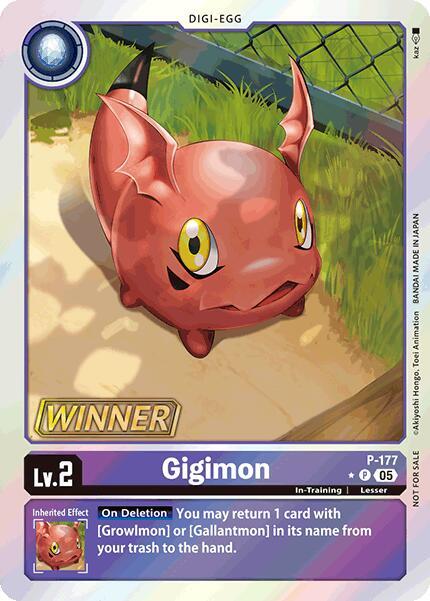 Gigimon (Store Tournament 2025 Vol.2 Winner Pack) (P-177 P) (D-PR)