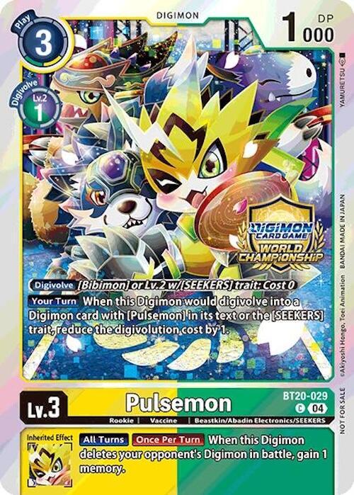 Pulsemon (Regionals 25-26 Champion Card Set Season 1) (BT20-029 C) (BT19-20)