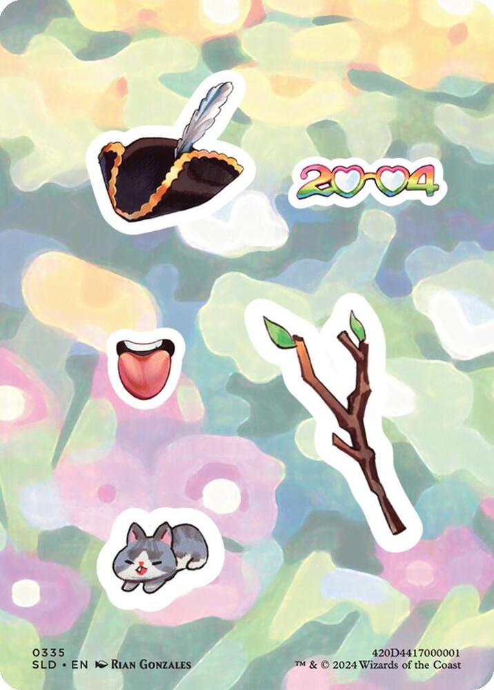 Sticker Sheet (0335) (335) (SLD)
