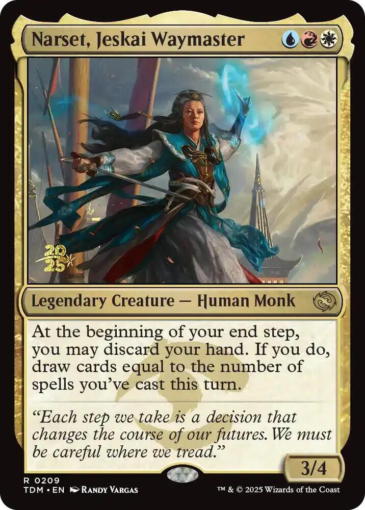 Narset, Jeskai Waymaster (209) (PRE)