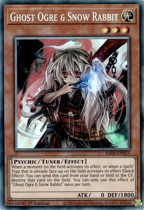 Ghost Ogre & Snow Rabbit (PCR) (RA04-EN015) (RA04)