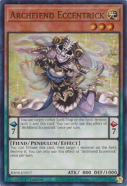 Archfiend Eccentrick (UR) (RA04-EN017) (RA04)