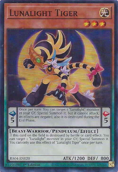 Lunalight Tiger (RA04-EN020) (RA04)