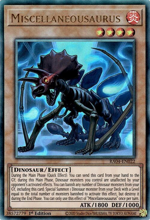 Miscellaneousaurus (PUR) (RA04-EN022) (RA04)