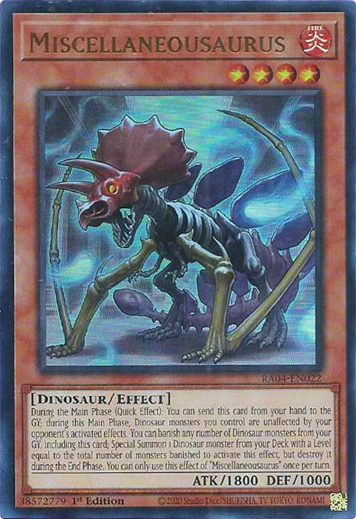 Miscellaneousaurus (UR) (RA04-EN022) (RA04)