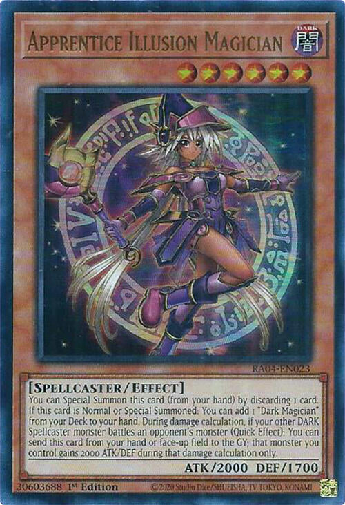 Apprentice Illusion Magician (UR) (RA04-EN023) (RA04)
