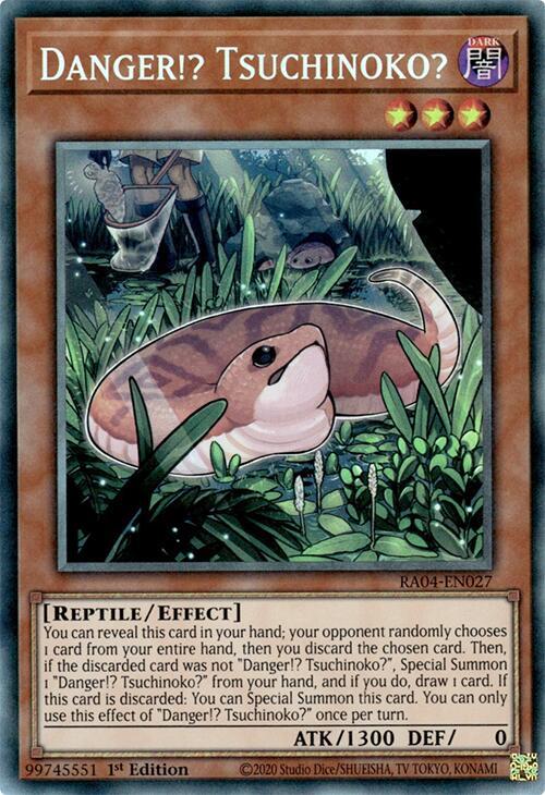 Danger!? Tsuchinoko? (PCR) (RA04-EN027) (RA04)