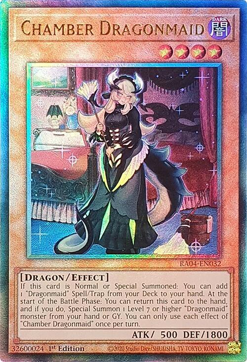 Chamber Dragonmaid (PUR) (RA04-EN032) (RA04)