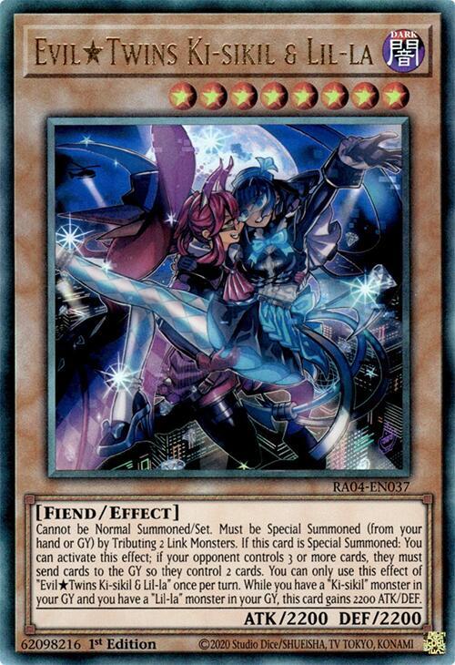 Evil Twins Ki-sikil & Lil-la (PUR) (RA04-EN037) (RA04)