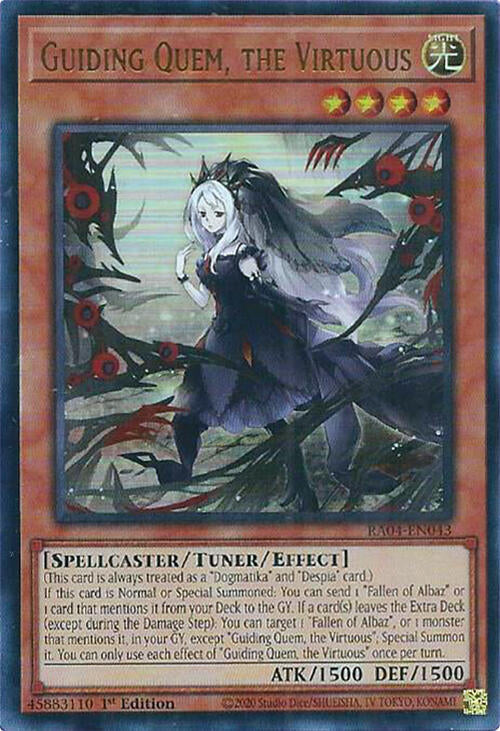 Guiding Quem, the Virtuous (UR) (RA04-EN043) (RA04)