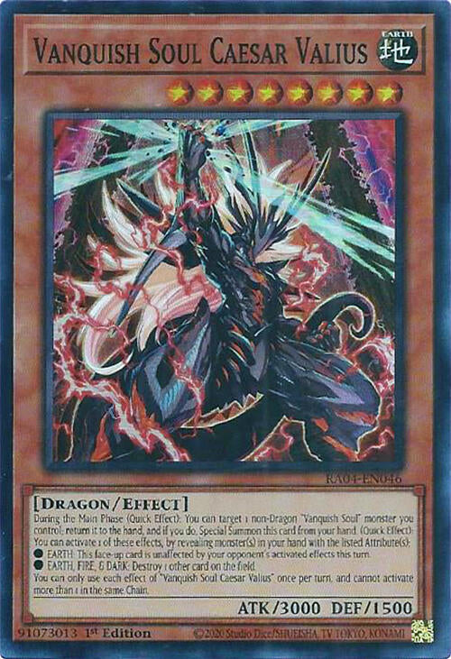 Vanquish Soul Caesar Valius (RA04-EN046) (RA04)