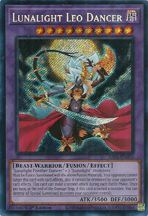 Lunalight Leo Dancer (Secret Rare) (RA04-EN053) (RA04)