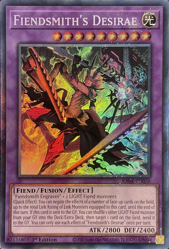 Fiendsmith's Desirae (PCR) (RA04-EN056) (RA04)