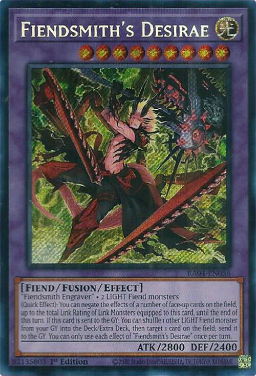 Fiendsmith's Desirae (Secret Rare) (RA04-EN056) (RA04)
