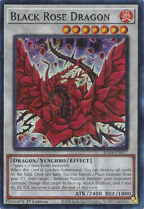 Black Rose Dragon (RA04-EN057) (RA04)