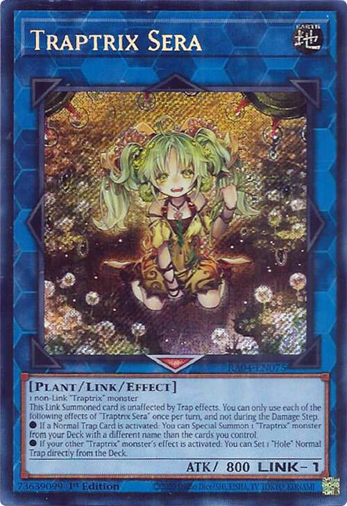 Traptrix Sera (Secret Rare) (RA04-EN075) (RA04)